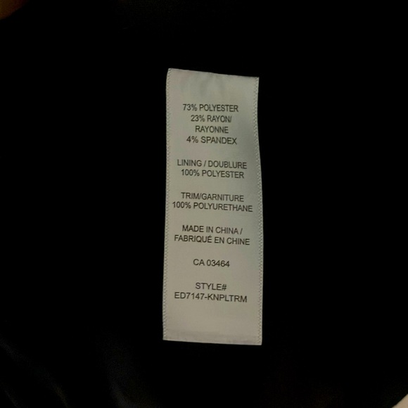 Ricki’s Leather-Lined Blazer with Ruffle Sleeves - Picture 4 of 4